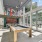 Clubroom with pool table and bar
